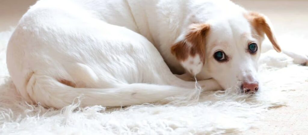 The body temperature of a dog